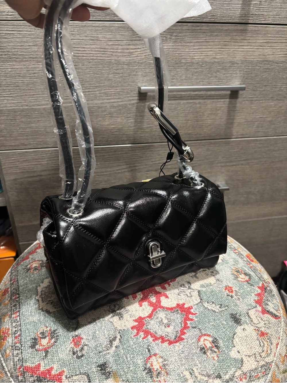 NWT - Marc Jacobs The Quilted Mini Dual Shoulder Bag